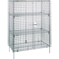 Chariots de s&eacute;curit&eacute;, Tiers 5, 38-1/2" la x 66-13/16" h x 21-1/2" p Equipex
