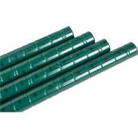 Heavy-Duty Green Epoxy Finish Wire Shelving Post Equipex