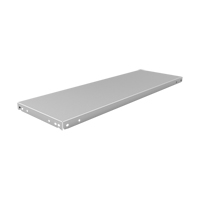 Slotted Angle Shelf, Galvanized Steel, 36" W x 12" D Equipex