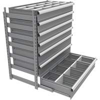 Cabinet d'entreposage &agrave; tiroirs int&eacute;gr&eacute; Interlok Equipex