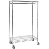Pr&eacute;sentoir &agrave; v&ecirc;tements en fil m&eacute;tallique Equipex