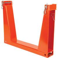 Supports en U empilables, 25" la x 4" p, Capacit&eacute; de 10 000 lb Equipex