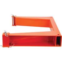 Supports en U empilables, 25" la x 4" p, Capacit&eacute; de 10 000 lb Equipex