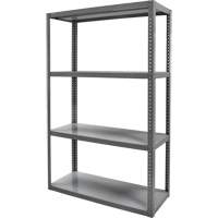 &eacute;tag&egrave;re robuste, Acier, Boulonn&eacute;, Capacit&eacute; 3000 lb, 36" la x 72" h x 24" p Equipex