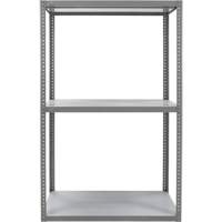 &eacute;tag&egrave;re robuste, Acier, Boulonn&eacute;, Capacit&eacute; 3000 lb, 36" la x 72" h x 24" p Equipex