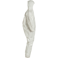 Tychem&reg; 4000 Coveralls, Large, White Equipex