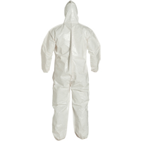 Tychem&reg; 4000 Coveralls, Large, White Equipex