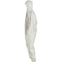 Tychem&reg; 4000 Coveralls, Large, White Equipex
