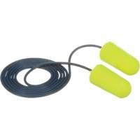 Bouchons d'oreilles d&eacute;tectables E-A-Rsoft, Avec cordon, R&eacute;gulier, Vrac - Sac en poly, NRR dB 32 Equipex