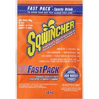 Sqwincher&reg; Rehydration Drink Fast Pack&reg;, Single Serve, Orange Equipex