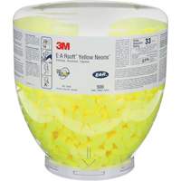 Bouchons d'oreilles E-A-RSoft Yellow Neon, Vrac - Contenant Equipex