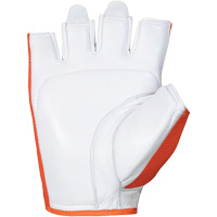 Vibrastop Half-Finger Vibration-Dampening Gloves, Size Medium, Goatskin Palm Equipex