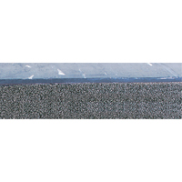 Tapis &agrave; surface marbr&eacute; Sof-Tyle Grande No 970, Lisse, 4' x 72' x 1", Noir, Caoutchouc Equipex