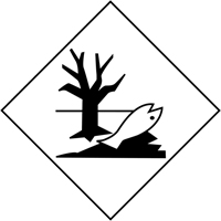 &eacute;tiquette d'exp&eacute;dition TMD marque de polluant marin, Polluants environnementaux, Papier Equipex