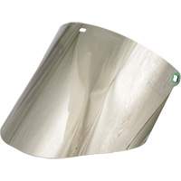 Molded Faceshield Window, Polycarbonate, Green Tint Equipex