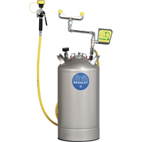 Portable Eyewash Station, Pressurized, 15 gal. Capacity, Meets ANSI Z358.1 Equipex