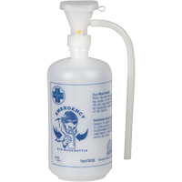 Eyewash Bottle With Eye Cup, Empty Bottle, 32 oz. Equipex