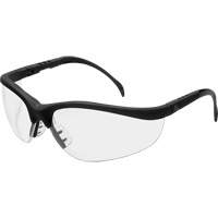 Klondike&reg; Safety Glasses, Clear Lens, Anti-Scratch, Meets/Exceeds CSA Z94.3 Equipex