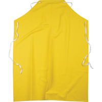 Tabliers ignifuges, Polyester/PVC, 48" lo x 36" la, Jaune Equipex