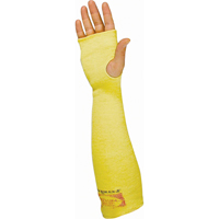 Sleeves, Kevlar&reg;, 18", ANSI/ISEA 105 Level 3, Yellow Equipex