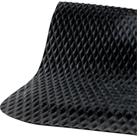 Tapis Hog Heaven no 421, Losange, 3-3/4' x 5-3/4' x 5/8", Noir, Nitrile Equipex