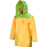 Manteau imperm&eacute;able Neo-slick r&eacute;sistant aux produits chimiques & &agrave; l'acide, Petit, Jaune, N&eacute;opr&egrave;ne Equipex
