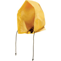 Neo-Slick Chemical & Acid Resistant Rain Hood, One Size, Yellow, PVC Equipex