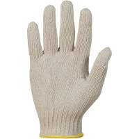 Sure Knit SQ String Knit Gloves, Poly/Cotton, 7 Gauge, X-Small Equipex