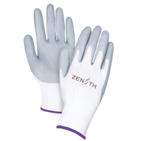Lightweight Breathable Coated Gloves, 6/X-Small, Foam Nitrile Coating, 13 Gauge, Polyester Shell Equipex