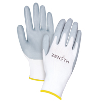 Gants l&eacute;gers enduits et respirants, 11/2T-Grand, R&ecirc;vetement Mousse de nitrile, Calibre 13, Enveloppe en Polyester Equipex