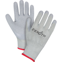 Gants enduits &agrave; doublure confortable en caoutchouc naturel, 10/T-Grand, R&ecirc;vetement Latex de caoutchouc, Calibre 10, Enveloppe en Polyester/Coton Equipex