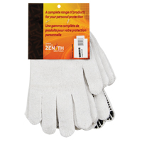 Dotted String Knit Gloves, Poly/Cotton, Single Sided, 7 Gauge, Large Equipex