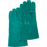 Gants de soudeur de premi&egrave;re qualit&eacute;, Cuir de vache refendu, Taille Grand Equipex