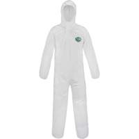 Micromax NS Disposable Coverall, 5X-Large, White, Microporous Equipex