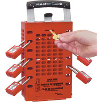 Boîtes de verrouillage Latch Tight, Rouge Equipex
