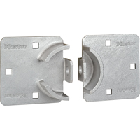 Moraillon en acier massif, Argent Equipex