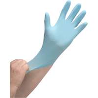 Puncture-Resistant Medical-Grade Disposable Gloves, Medium, Nitrile, 4.5-mil, Powder-Free, Blue, Class 2 Equipex