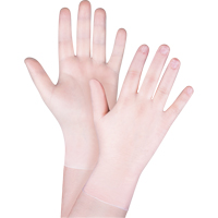 Gants jetables, Petit, Vinyle, 4,5 mils, Sans poudre, Transparent, Classe 2 Equipex