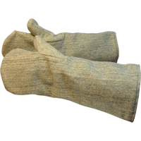 Carbo-King Heat Protective Mitts, Aramid, Large, Protects Up To 2100° F (1149° C) Equipex
