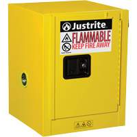 Sure-Grip&reg; EX Countertop Flammable Safety Cabinet, 4 gal., 1 Door, 17" W x 22" H x 17" D Equipex