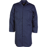 Sarrau de laboratoire, Poly-coton, 46, Bleu marine Equipex