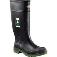 Bottes industrielles tout temps Enduro, Caoutchouc, Embout Acier, Pointure 8, Semelle R&eacute;sistant aux perforations Equipex