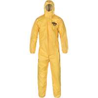 ChemMax 1 Coveralls, Small, Yellow Equipex