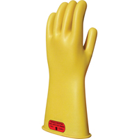 Gants isolants en caoutchouc naturel jaune, ASTM classe 0, Taille 8, 11" lo Equipex