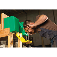 Eyewash Station, Gravity-Fed, 9 gal. Capacity, Meets ANSI Z358.1 Equipex