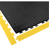Tapis Rejuvenator Connect No 502, Polyur&eacute;thane, 3' la c, 3' lo, 5/8" &eacute;paisseur, Noir Equipex