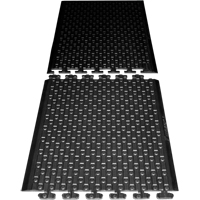Tapis Rejuvenator Connect No 502, Polyur&eacute;thane, 3' la c, 3' lo, 5/8" &eacute;paisseur, Noir Equipex