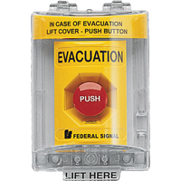 For Vandal-resistant Activation Of Emergency Systems, Wall Equipex