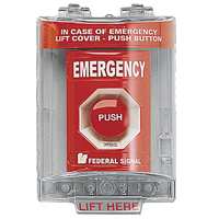 For Vandal-resistant Activation Of Emergency Systems, Wall Equipex