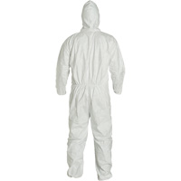 Combinaisons &agrave; capuchon, 4T-Grand, Blanc, Tyvek 400 Equipex